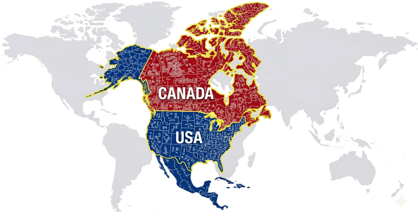 Bazz Foam Locations - United States and Canada